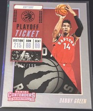 DANNY GREEN 2018-19 PANINI CONTENDERS PLAYOFF TICKET SP /199