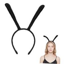 Bug Antenna Headband, Bendable Butterfly Hair Hoop - 1 Count Pack of 1 Black