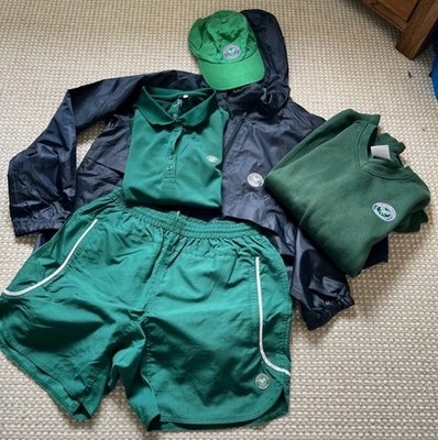 Offizielle Wimbledon Tennis Meisterschaft Platzbegleiter Uniform Medium L 12/14