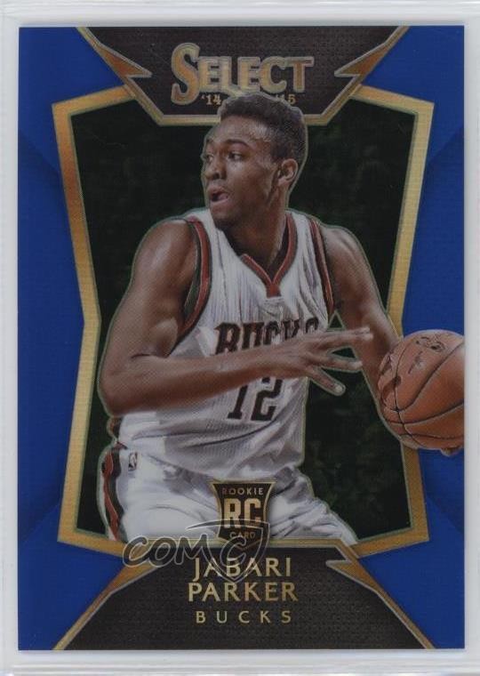 2014-15 Panini Select Concourse Blue Prizm 234/249 Jabari Parker #99 0c6