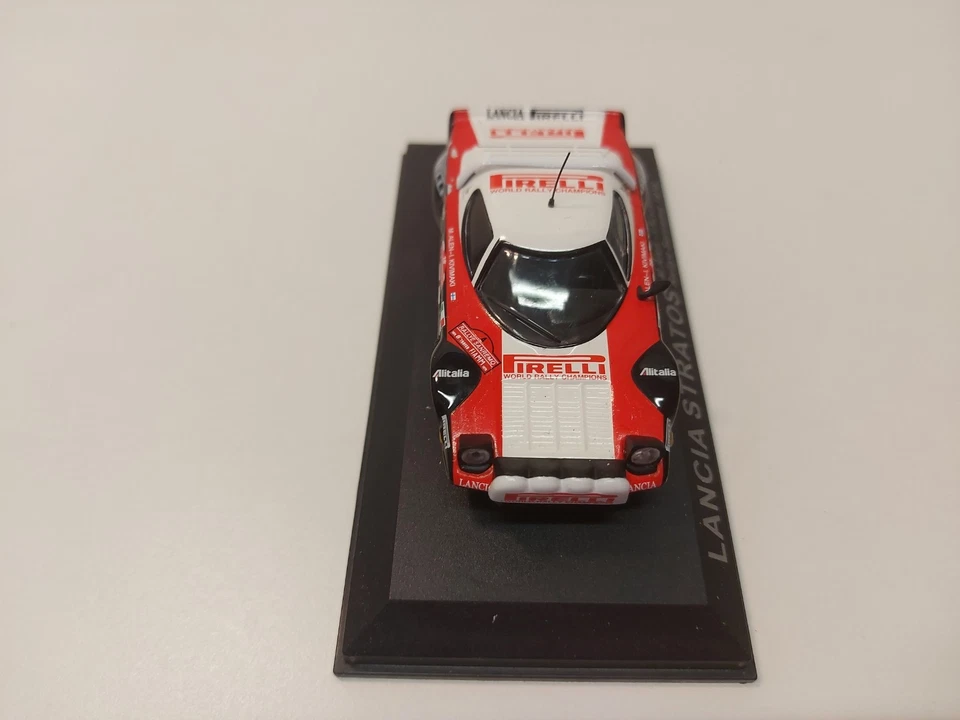 Rally WRC Lancia Stratos Markku Alen Rally Sanremo 1978 1:43 Altaya con Box - Immagine 3 di 4