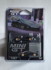 Mini GT 1:64 LB-WORKS Lamborghini Aventador Limited Edition Matte Black...