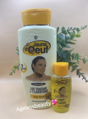 Jaune D'oeuf Egg Yolk  Body Lotion  450 ML & Oil 60 ML