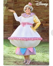 Disney Mrs Potts Costume Adult 4X Beauty and the Beast Plus Size