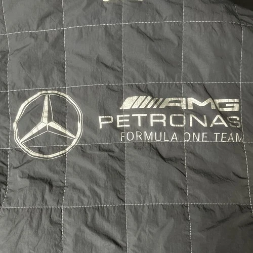 NWT Adidas Mercedes-AMG F1 Racing Jacket Bad Bunny Dark Grey XL KH4143 $250 image 7