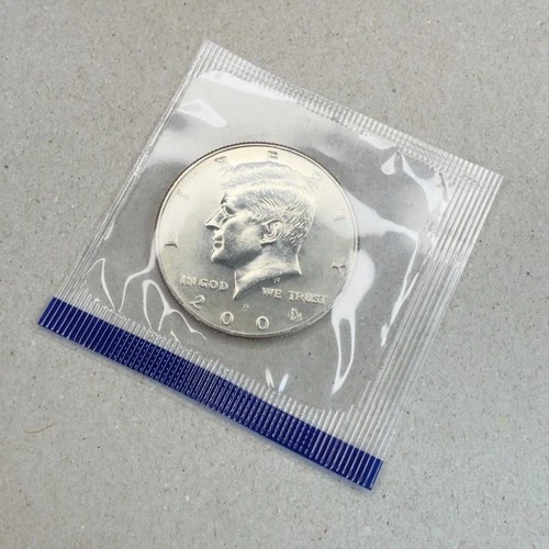 2004-P KENNEDY 50C Half Dollar IN MINT PACK - BU / Brilliant Uncirculated