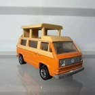 1981 Hot Wheels 3" Sunagon VW Camper Van Moto Bike Orange 1:64 Diecast vintage