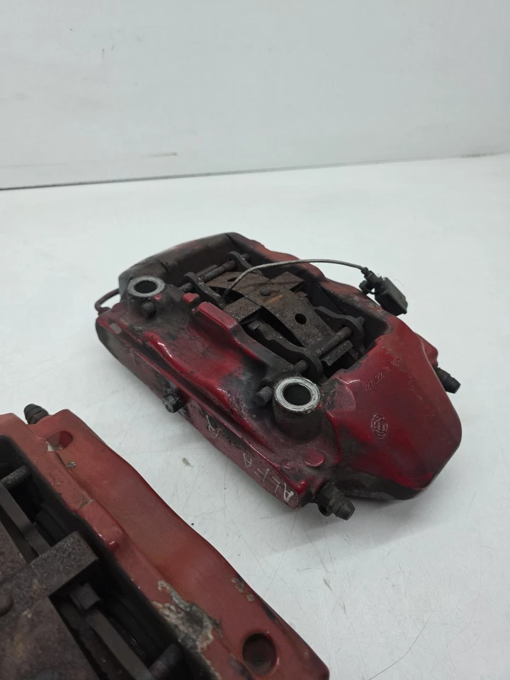 ALFA ROMEO 159  BREMBO FRONT BRAKE CALIPERS IN RED 4 Pot  - Image 4 of 4