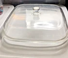 Pyrex Clear Glass replacement Lid for CorningWare 10”