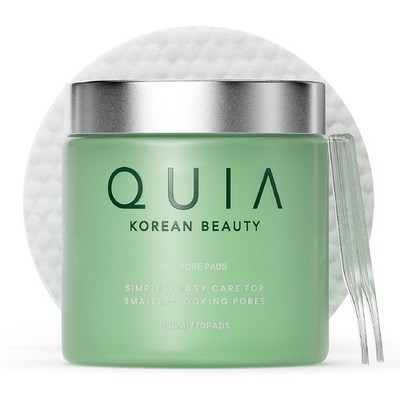 QUIA Toner Pads   AHA/BHA Dual-Action Exfoliate and Hydrate All in One 