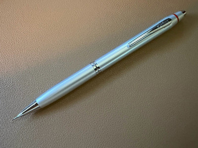 rOtring side knock mechanical pencil 0.5mm mint condition