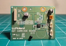 Roland VP300 / VP540 Printer Cut Carriage Board Tested