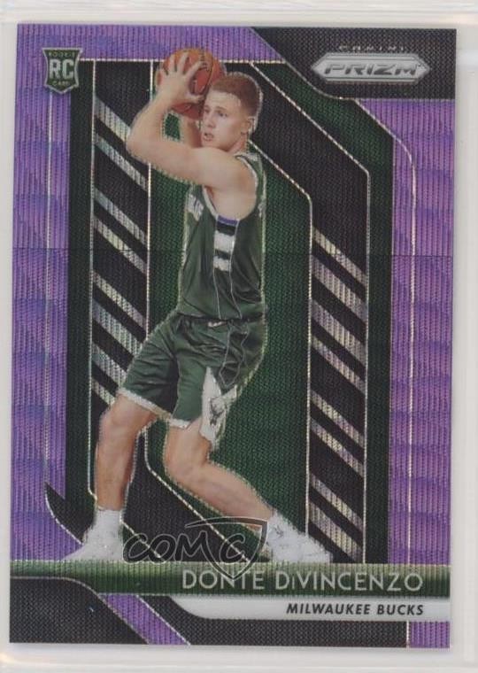 2018-19 Panini Prizm Purple Wave Prizm Donte DiVincenzo #246 Rookie RC 1b9b