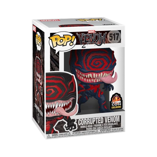 Funko POP! Figura de vinilo exclusiva de Marvel Corrupted Venom #517 Hot Topic