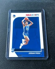 2019-20 Panini NBA Hoops Jordan Poole Rookie RC