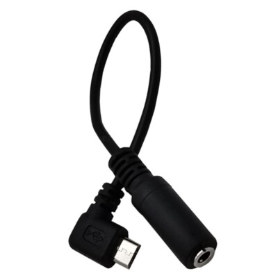 Flexible Micro USB Male to 3.5mm Female  Wire Cord for Headset Cable Cord