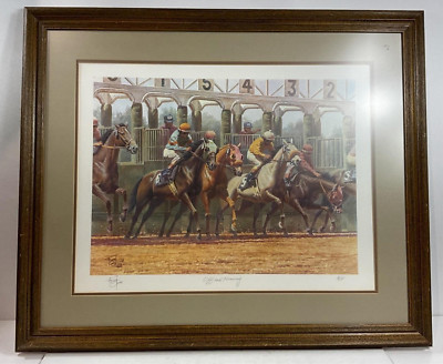 Fred Stone - Off And Running - Ltd Ed. Artist Print, Framed & Signed