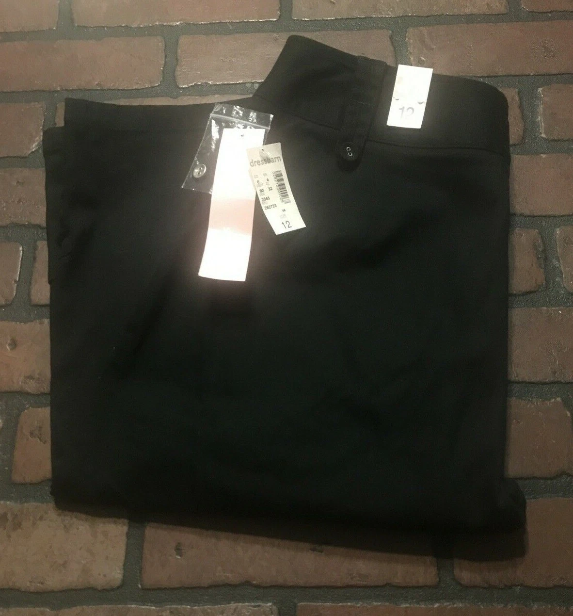 Dressbarn Black Capri Pants Women’s Size 12