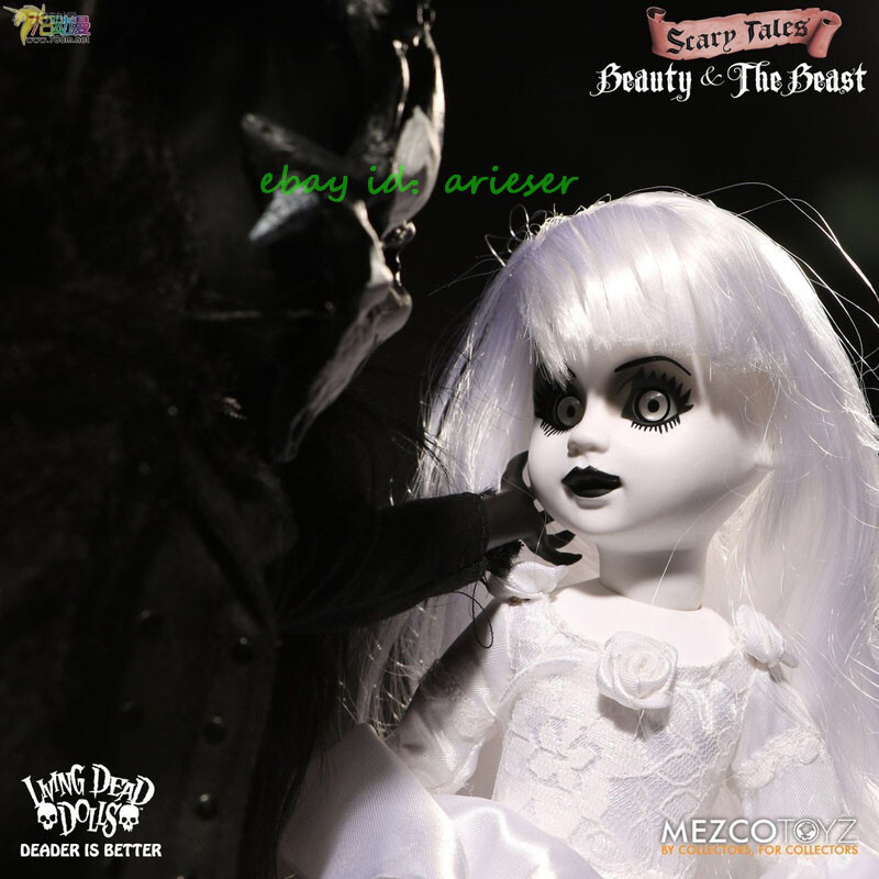 Mezco Toyz Living Dead Dolls Beauty And The Beast Set Action