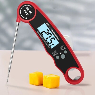 Digitales Fleischthermometer mit Sofortanzeige für Küche schnelles Kochen von Rindfleisch BBQ Grillen