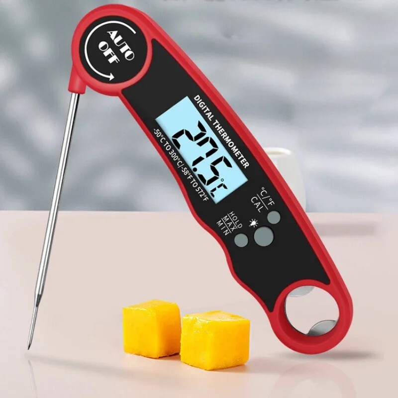 Termómetro digital de carne de lectura instantánea para cocina cocina cocina rápida de carne barbacoa parrilla