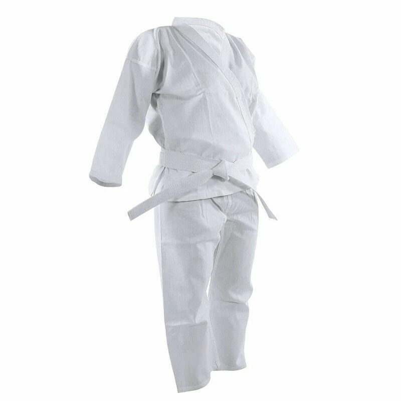 Playwell Karate Argento Marca Nero 284ml Uniforme Bambini Cotone Gi - Foto 8