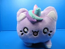 Aurora Tasty Peach Lavender Dream Meowchi Plush 9" Unicorn