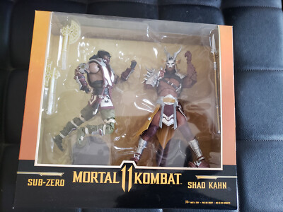 McFarlane Mortal Kombat 11 Sub-Zero Shoa Khan EX NEW FREE SHIP US