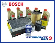 KIT FILTRI + OLIO TAGLIANDO LANDI RENZO BOSCH VW GOLF VI 6 1.6 BIFUEL GPL 102 CV