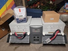 solar system battery station and charge contr...