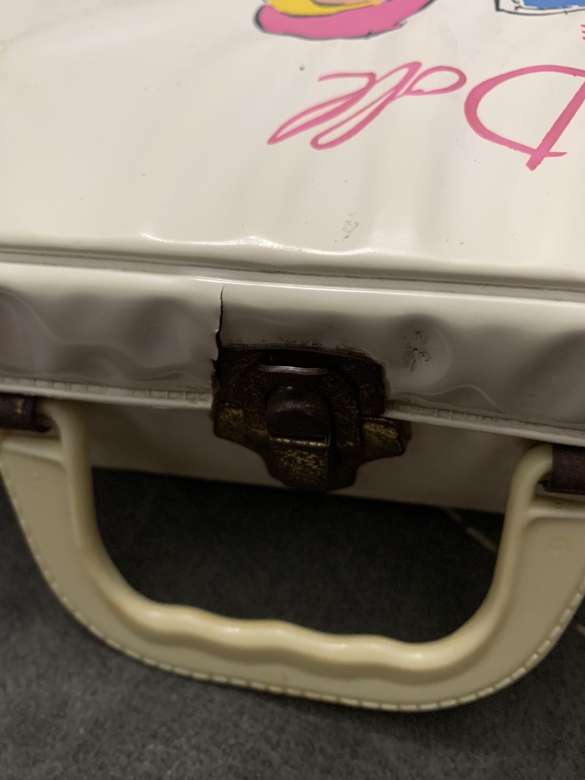 1960's vintage white Fashion Doll wardrobe case eBay