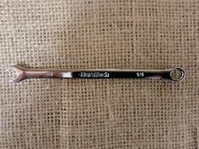 Duratech Chrome Vanadium Combination Standard 1/4 Inch Wrench 12 Point