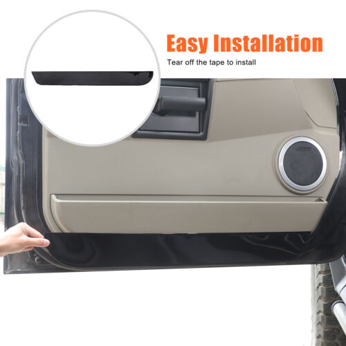 Klavier Schwarz Tür Innenraum Anti-Kick Panel Verkleidung für Hummer H2 2003-07 - Bild 7 von 24