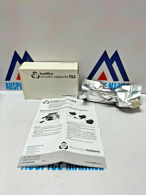 Capsula Fumogena Testifire TS3 Per Test Rilevatori Di Fumo. Dispositivo Di Test Per Antincendio, Made In Japan.