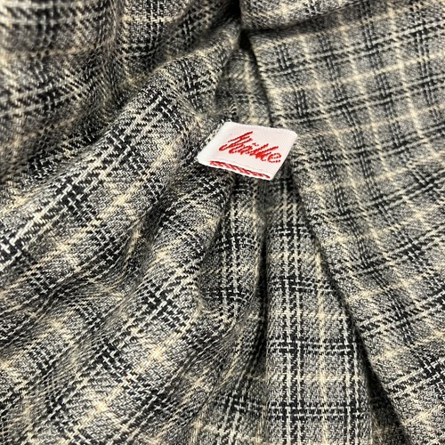Kathe Kruse Doll Peacoat Jacket Gray Plaid Button Up Sherpa Collar Long Sleeve - Picture 13 of 13