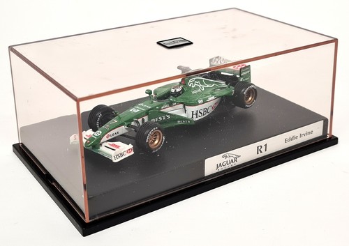 Hot Wheels 1/43 Jaguar R1 Eddie Irvine #7 Diecast Model F1 Car - Picture 3 of 6