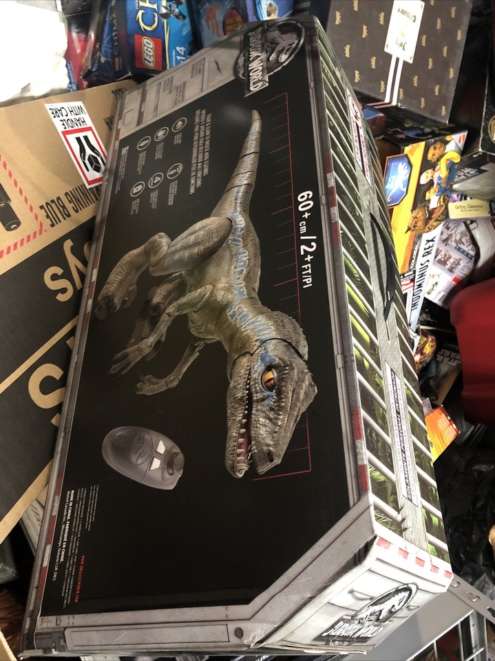 Jurassic World Alpha Training Blue Dinosaur Brand New In Box | eBay