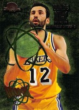 1995-96 Skybox Basketball Vlade Divac Atomic Foil Insert #A4 NM/MT LA LAKERS