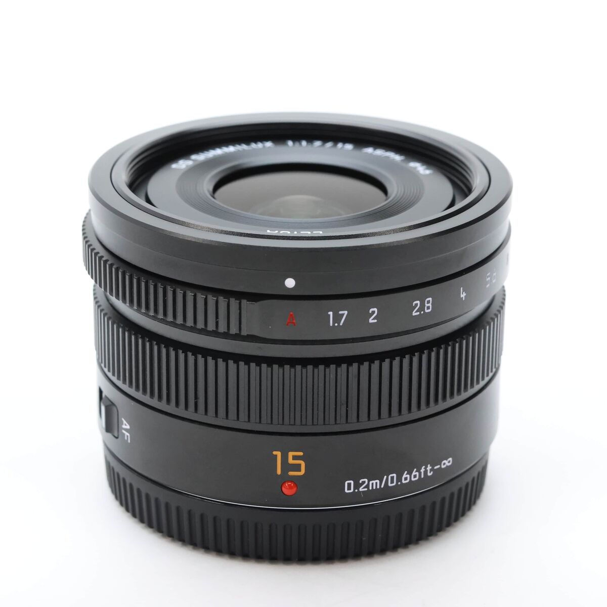 Panasonic LEICA DG SUMMILUX 15mm F/1.7 ASPH. Black -Near Panasonic LEICA DG SUMMILUX 15mm F/1.7 ASPH. Black -Near