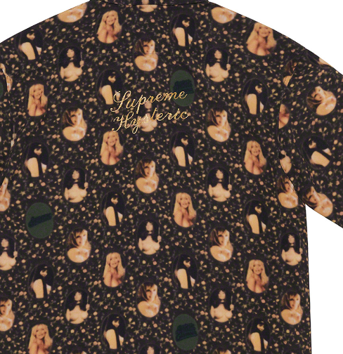 Supreme Hysteric Glamour Blurred Girls Rayon S/S Shirt Size Supreme Hysteric Glamour Blurred Girls Rayon S/S Shirt Size