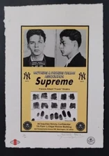 Frank Sinatra, NY. Mafia Series, Supreme' Ltd. Ed. Print Signed Fairchild Paris