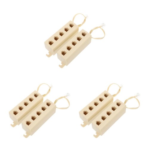 3 PCS Junction Box Adapter Festnetzzubehör-Adapter Kabelsplitter