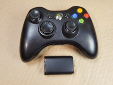 Xbox 360 Black Wireless Controller Model 1403 Preowned Untested Parts and Repair
