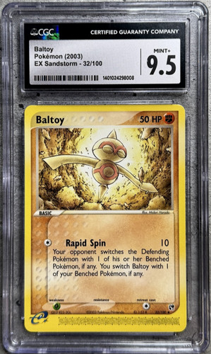 Baltoy graded CGC 9.5 for sale on eBay