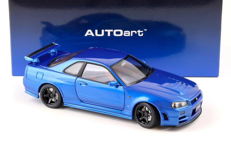 1:18 AUTOart Nissan (R34) Z-Tune 2005 Bayside Bleu 77462 - Photo 2/4
