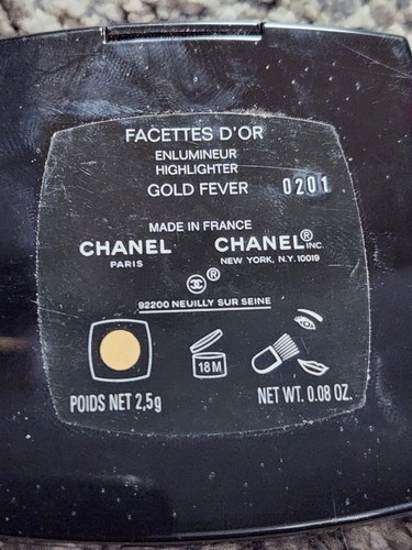 Chanel FACETTES D'OR Gold Fever Highlighter - Picture 5 of 5