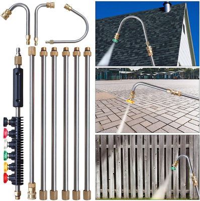 #ad #ad Pressure Washer Extension Wand 10 Pack Power Washer Lance with 5 Atomization... $48.94
