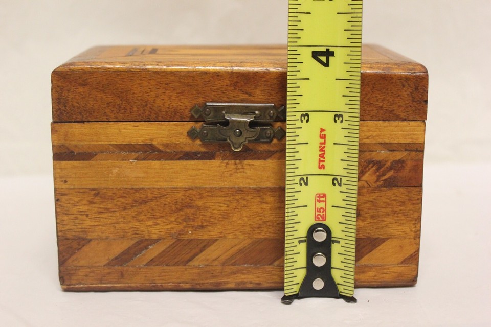 Antique Wood Rice's Flower Seeds General Store Display Box Cambridge NY