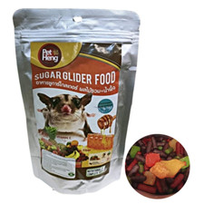 Sugar Glider Food Pellets Protein Mixed Fruit Honey Flavor Snack Pets Hamster x1