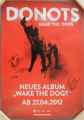 Donots - Wake The Dogs (2012) - Signiert - Promo Release Poster